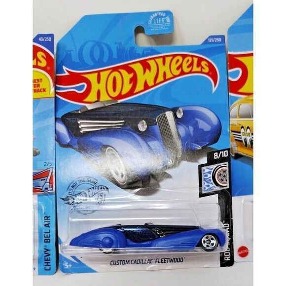 Hot Wheels Chevy Bel Air 4 Different Models / Rod Squad 2 models Lot of 6 Cool - Picture 6 of 7